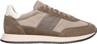 Nero Giardini Sneakers in pelle e camoscio - - Shoes - Uomo - Beige - 44 EU
