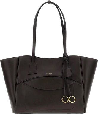 Hidesins Soft Structured Calf Leather Tote Bag