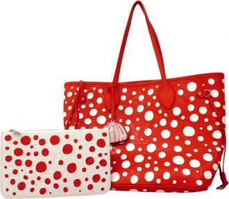 Louis Vuitton Blanc Rouge Tote Bag (Pre-Owned)