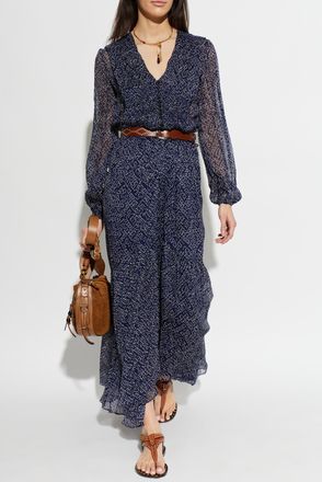 Isabel Marant Dress Briane, Womens, Navy Blue