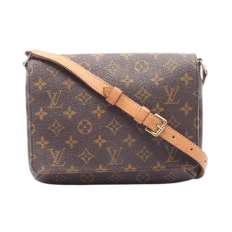 Louis Vuitton Pre-owned Cross Body Bags, female, Brown, Size: ONE SIZE Pre-owned Musette Tango Monogram shoulder bag