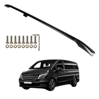 OEM Barras De Techo Mercedes W639 W447 Vito Viano Long L2 Negro S&oacute;lido