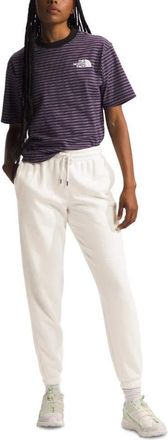 The North Face Half Dome Sweatpants Womens White Fleece Lined Cotton GBO3365