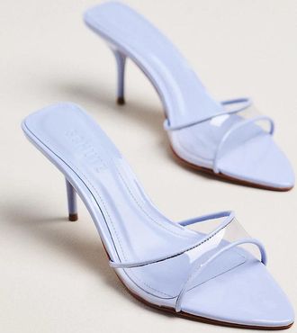 Schutz Elodie Vinyl Mule Heels
