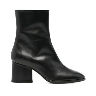 Aeyde Ayla Enkellaarzen - Dames - Schoenen - Zwart - Maat: 38 EU Leer