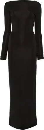 Cult Gaia Armand Long-sleeve Maxi Dress