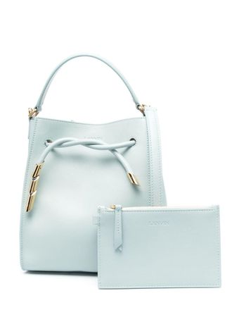Lanvin Sequence leren shopper - Blauw