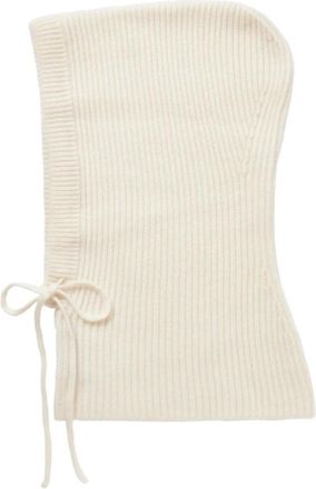 arch4 Klosters Balaclava - Dames - Hoeden - Beige - ONE Size - Kasjmier - Accessoires