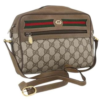 Gucci Borsa a tracolla in tela Pre-owned - - Pre-owned - Donna - Beige - ONE SIZE