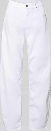 M.A.C Straight Fit Stoffhose in verk&uuml;rzter Passform Modell Danni in Weiss, Gr&ouml;&szlig;e 40