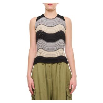 Vitelli Truien & Vesten, Dames, Veelkleurig, S, Rondgebreide Truien