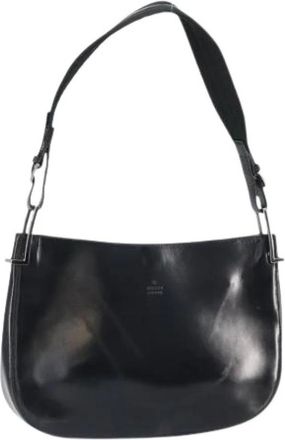 Gucci Pre-owned Shoulder Bags, female, Black, Size: ONE SIZE Pre-owned Vintage Shoulder Bag