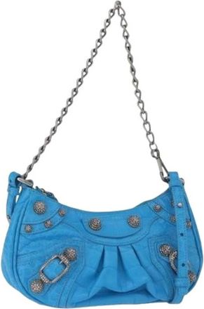 Balenciaga Borsa a spalla vintage Pre-owned - - Pre-owned - Donna - Blu - ONE SIZE