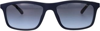 Emporio Armani Heren, Accessoires, Blauw, Maat: 57 MM