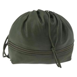 Loewe Pre-owned Bucket Bags, female, Green, Size: ONE SIZE Pre-owned Shoulder Bag