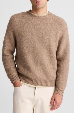 Madewell Crewneck Sweater in Heather Brown at Nordstrom Rack, Size Xx-Large
