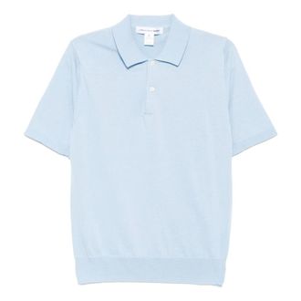 Comme Des Gar&ccedil;ons Tops, Heren, Blauw, L, Gebreid shirt