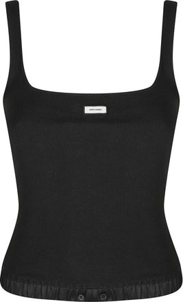 Entire studios Entire Studios - Lounge Tank - Dames - Tops - Zwart - Maat: XS Katoen