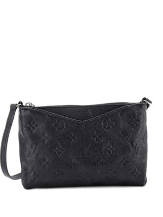 Louis Vuitton Pallas Empriente Leather crossbody bag - Black