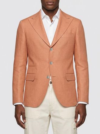 Brunello Cucinelli Blazer monopetto in lana e cotone