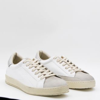 Moaconcept Leather Low-Top Sneaker - White