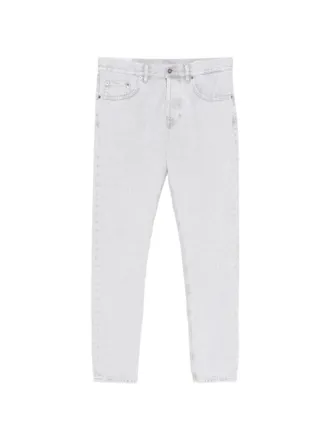 Dondup Grey Regular Mid Rise Jeans