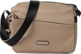 Hedgren Neutron Cross Body Womens Handbags Stone Beige, Polyester