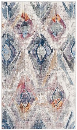 Safavieh Alfombra poli&eacute;ster viola/grigio 122 x 183 cm