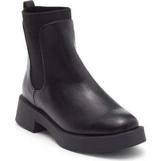 Kenneth Cole Reaction Skyee Chelsea Boot in Black/Black at Nordstrom Rack, Size 9.5