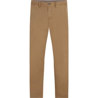 Tommy Hilfiger Heren, Broeken, Bruin, Maat: W30
