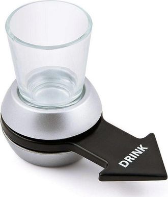 Trade Shop Trade Shop - Gira La Flecha Juego De Mesa Chupitos Alcoholicos Con Vaso