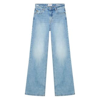 Janice Wide Jeans, female, Blue, Size: W30 Jason Wide Jeans