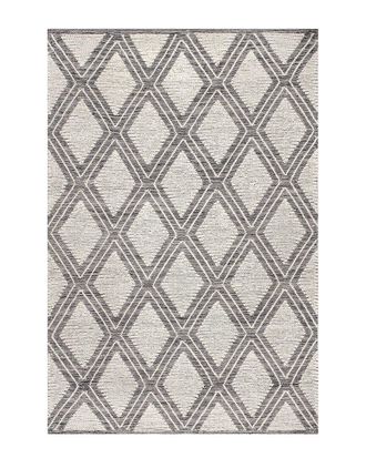 nuLOOM Nuloom Amada Hand Loomed Textured Diamonds Cotton Rug