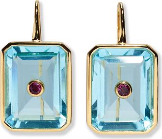 Lizzie Fortunato Poolside Tile Drop Earrings in Blue at Nordstrom