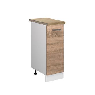 Vicco Armario De Farmacia R-line, Sonoma, 30 Cm, Et Roble