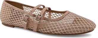 Kenneth Cole Reaction Malibu Crochet Flat in Latte Raffia at Nordstrom Rack, Size 5.5