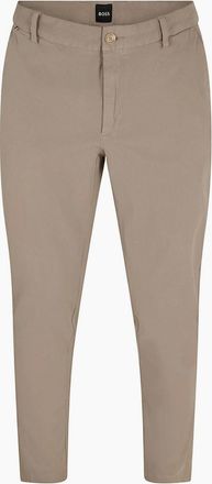 HUGO BOSS Mens Mens H Kane1 10271526 01 Straight Leg Trousers - Cream - Size: 31/32