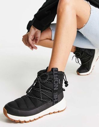 The North Face Thermoball - Scarponcini stringati neri-Nero