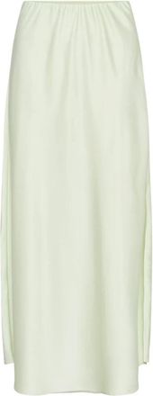 Saint Tropez Lodisa SZ Maxi Rok - Dames - Maxi Rokken - Groen - M - Rokken