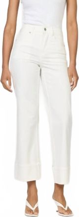 Dear John Denim Holly High-Rise Straight Jean In Egret