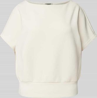 Scotch & Soda Sweatshirt mit 1/2-Arm in Ecru, Gr&ouml;&szlig;e S