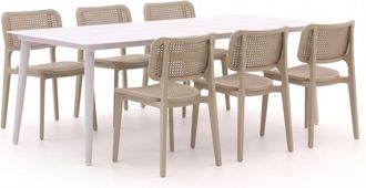 Forza Furniture Forza Xitta/Sora 220cm dining tuinset 7-delig