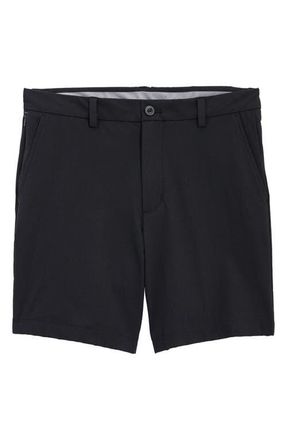 Vineyard Vines On-The-Go Water Repellent Shorts in Jet Black at Nordstrom, Size 28