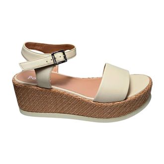 Pollini Mujer, Zapatos, Beige, Talla: 41 EU