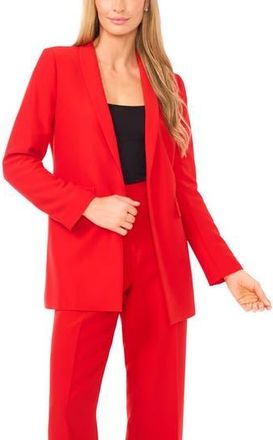 Halogen Open Front Blazer in Classic Cherry at Nordstrom Rack, Size X-Small