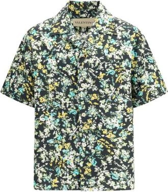 Valentino Bowling Shirt - Heren - Overhemden - Veelkleurig - Maat: M Katoen