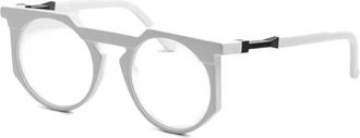 Vava Wl 0025 White Black Eyeglasses - unisex - Brillen - Wit - 52 MM - Accessoires