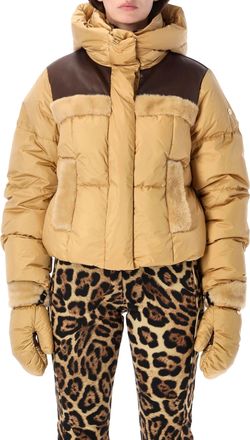 Goldbergh Rin Cropped High Collar Down Jacket