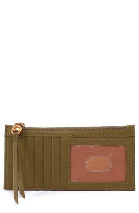 Hobo Carte Leather Wallet in Sunlit Sage at Nordstrom