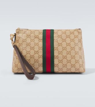 Gucci Small GG canvas pouch